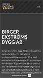 Mobile Screenshot of ekstromsbygg.com